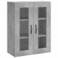 vidaXL Armarios de pared 2 uds madera de ingeniería gris hormigón vidaXL Armarios de pared 2 uds madera de ingeniería gris hormigón