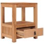 vidaXL Mesita de noche de madera maciza de mango 40x30x50 cm vidaXL Mesita de noche de madera maciza de mango 40x30x50 cm