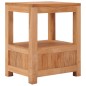 vidaXL Mesita de noche de madera maciza de mango 40x30x50 cm vidaXL Mesita de noche de madera maciza de mango 40x30x50 cm