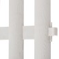 vidaXL Borde divisor de césped blanco 17 piezas / 10 m vidaXL Borde divisor de césped blanco 17 piezas / 10 m