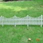 vidaXL Borde divisor de césped blanco 17 piezas / 10 m vidaXL Borde divisor de césped blanco 17 piezas / 10 m