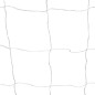 vidaXL Portería de fútbol con red 182x61x122 cm acero blanco vidaXL Portería de fútbol con red 182x61x122 cm acero blanco