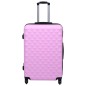 vidaXL Juego de maletas rígidas 3 piezas ABS rosa vidaXL Juego de maletas rígidas 3 piezas ABS rosa