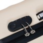 vidaXL Maleta rígida con ruedas ABS dorado