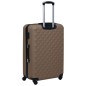 vidaXL Maleta rígida con ruedas ABS marrón vidaXL Maleta rígida con ruedas ABS marrón