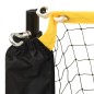 vidaXL Red de bádminton ajustable metal 400x103x94-158 cm