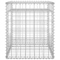 vidaXL Cesta poste de gaviones de hierro 50x50x60 cm vidaXL Cesta poste de gaviones de hierro 50x50x60 cm