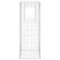 vidaXL Cesta poste de gaviones de hierro 50x50x140 cm vidaXL Cesta poste de gaviones de hierro 50x50x140 cm