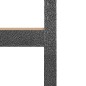 vidaXL Estantería resistente 5 niveles madera contrachapada acero gris vidaXL Estantería resistente 5 niveles madera contrachapada acero gris