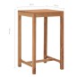vidaXL Mesa alta de jardín madera maciza de teca 60x60x105 cm vidaXL Mesa alta de jardín madera maciza de teca 60x60x105 cm