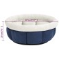 vidaXL Cama para perros azul 40x40x20 cm vidaXL Cama para perros azul 40x40x20 cm