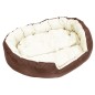 vidaXL Cojín para perro reversible y lavable marrón crema 110x80x23 cm vidaXL Cojín para perro reversible y lavable marrón crema 110x80x23 cm