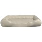 vidaXL Cama para perros de cuero sintético beige 105x80x25 cm vidaXL Cama para perros de cuero sintético beige 105x80x25 cm