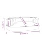 vidaXL Cama para perros de espuma cuero sintético marrón 88x65 cm vidaXL Cama para perros de espuma cuero sintético marrón 88x65 cm