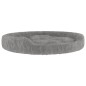 vidaXL Cama para perros de felpa gris 90x70x23 cm vidaXL Cama para perros de felpa gris 90x70x23 cm