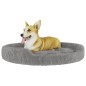 vidaXL Cama para perros de felpa gris 90x70x23 cm vidaXL Cama para perros de felpa gris 90x70x23 cm