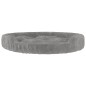 vidaXL Cama para perros de felpa gris 90x70x23 cm vidaXL Cama para perros de felpa gris 90x70x23 cm