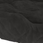 vidaXL Cama para perros de felpa negra 70x55x23 cm vidaXL Cama para perros de felpa negra 70x55x23 cm