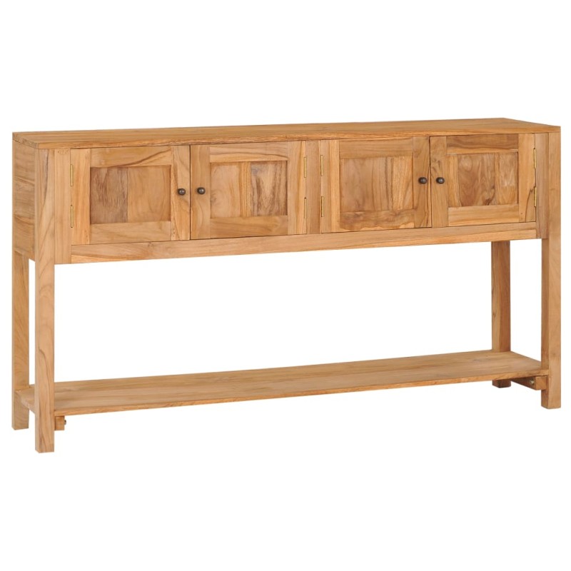 vidaXL Aparador de madera maciza de teca 140x30x75 cm vidaXL Aparador de madera maciza de teca 140x30x75 cm