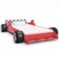 vidaXL Cama con forma de coche de carreras para niños 90x200 cm roja vidaXL Cama con forma de coche de carreras para niños 90x200 cm roja