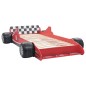 vidaXL Cama con forma de coche de carreras para niños 90x200 cm roja vidaXL Cama con forma de coche de carreras para niños 90x200 cm roja