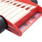 vidaXL Cama con forma de coche de carreras para niños 90x200 cm roja vidaXL Cama con forma de coche de carreras para niños 90x200 cm roja