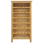 vidaXL Botellero de madera maciza de roble 56x32x110 cm vidaXL Botellero de madera maciza de roble 56x32x110 cm