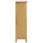 vidaXL Botellero de madera maciza de roble 56x32x110 cm vidaXL Botellero de madera maciza de roble 56x32x110 cm