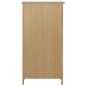 vidaXL Botellero de madera maciza de roble 56x32x110 cm vidaXL Botellero de madera maciza de roble 56x32x110 cm