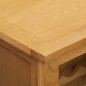vidaXL Botellero de madera maciza de roble 56x32x110 cm vidaXL Botellero de madera maciza de roble 56x32x110 cm