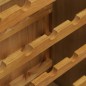 vidaXL Botellero de madera maciza de roble 56x32x110 cm vidaXL Botellero de madera maciza de roble 56x32x110 cm