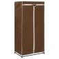 vidaXL Armarios 2 unidades marrón 75x50x160 cm