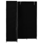 vidaXL Armario de esquina negro 130x87x169 cm