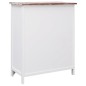 vidaXL Armario auxiliar 6 cajones madera paulownia marrón 60x30x75 cm vidaXL Armario auxiliar 6 cajones madera paulownia marrón 60x30x75 cm