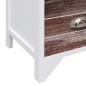 vidaXL Armario auxiliar 6 cajones madera paulownia marrón 60x30x75 cm vidaXL Armario auxiliar 6 cajones madera paulownia marrón 60x30x75 cm