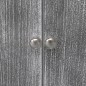 vidaXL Mueble de baño madera de paulownia blanco y gris 46x24x116 cm vidaXL Mueble de baño madera de paulownia blanco y gris 46x24x116 cm