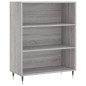 vidaXL Aparador alto madera contrachapada gris sonoma 69,5x34x180 cm vidaXL Aparador alto madera contrachapada gris sonoma 69,5x34x180 cm