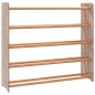 vidaXL Mueble zapatero de madera contrachapada marrón 90x24x81 cm vidaXL Mueble zapatero de madera contrachapada marrón 90x24x81 cm