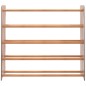vidaXL Mueble zapatero de madera contrachapada marrón 90x24x81 cm vidaXL Mueble zapatero de madera contrachapada marrón 90x24x81 cm