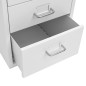 vidaXL Armario archivador móvil metal gris 28x41x69 cm vidaXL Armario archivador móvil metal gris 28x41x69 cm