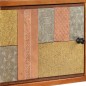 vidaXL Mueble de TV con puertas metal madera maciza acacia 112x30x40cm vidaXL Mueble de TV con puertas metal madera maciza acacia 112x30x40cm