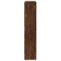 vidaXL Mueble zapatero madera contrachapada roble ahumado 59x17x81 cm vidaXL Mueble zapatero madera contrachapada roble ahumado 59x17x81 cm