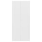 vidaXL Mueble zapatero de madera contrachapada blanco 80x35,5x180 cm vidaXL Mueble zapatero de madera contrachapada blanco 80x35,5x180 cm