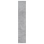 vidaXL Mueble zapatero de contrachapada gris hormigón 80x35,5x180 cm vidaXL Mueble zapatero de contrachapada gris hormigón 80x35,5x180 cm