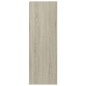 vidaXL Mueble zapatero de madera contrachapada Sonoma 54x34x100,5 cm vidaXL Mueble zapatero de madera contrachapada Sonoma 54x34x100,5 cm