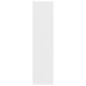 vidaXL Armario de madera contrachapada blanco 100x50x200 cm vidaXL Armario de madera contrachapada blanco 100x50x200 cm