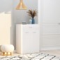 vidaXL Mueble zapatero de madera contrachapada blanco 60x35x84 cm vidaXL Mueble zapatero de madera contrachapada blanco 60x35x84 cm