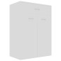 vidaXL Mueble zapatero de madera contrachapada blanco 60x35x84 cm vidaXL Mueble zapatero de madera contrachapada blanco 60x35x84 cm