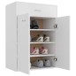 vidaXL Mueble zapatero de madera contrachapada blanco 60x35x84 cm vidaXL Mueble zapatero de madera contrachapada blanco 60x35x84 cm