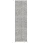 vidaXL Armario de pasillo de aglomerado gris hormigón 55x25x189 cm vidaXL Armario de pasillo de aglomerado gris hormigón 55x25x189 cm